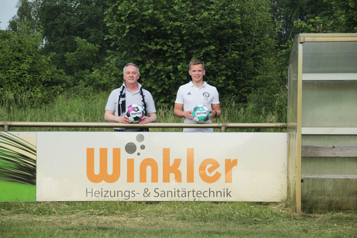 Winkler Engagement beim TSV – Teamfoto Winkler beim regionalen Engagement für den TSV